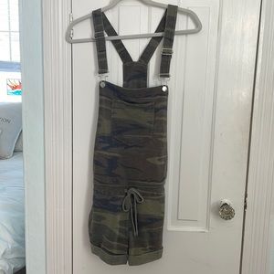 Z Supply Camo Short Overalls